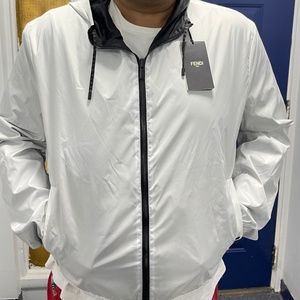 Fendi  Jokarl reversible windbreaker Men’s XXL NWT!!